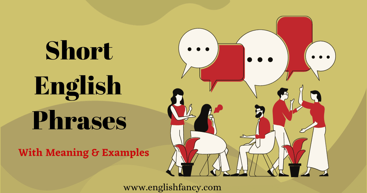 25 Short English Conversation Phrases