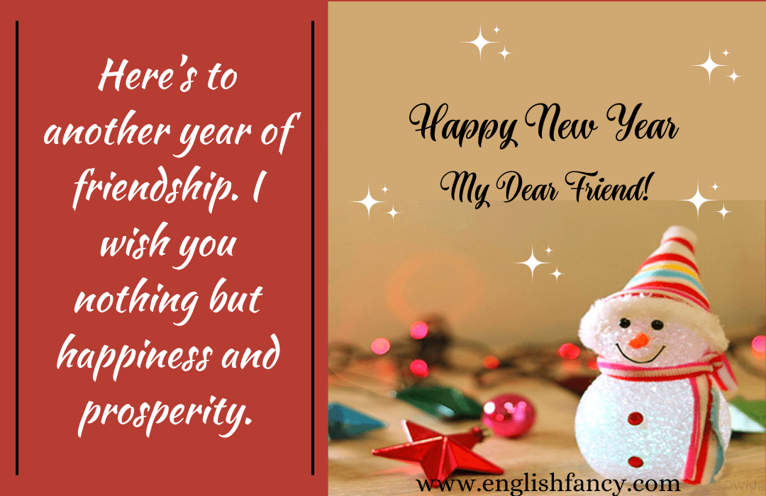 New Year Wishes for Friends