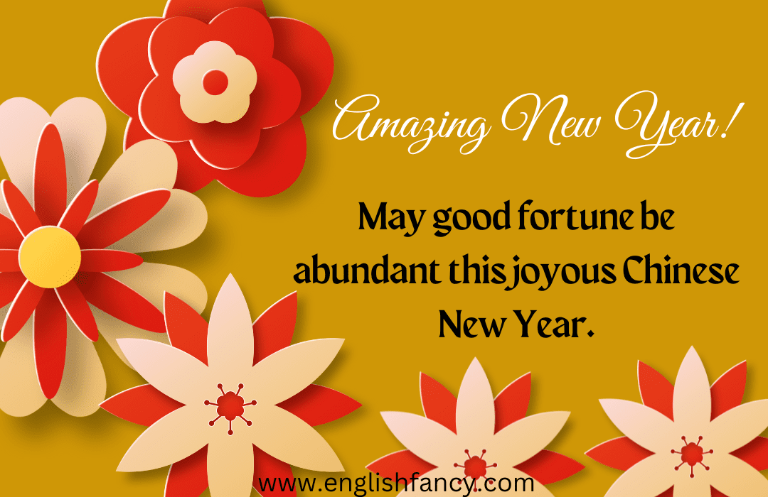 90+ Chinese New Year Wishes and Greetings 2023 - EnglishFancy