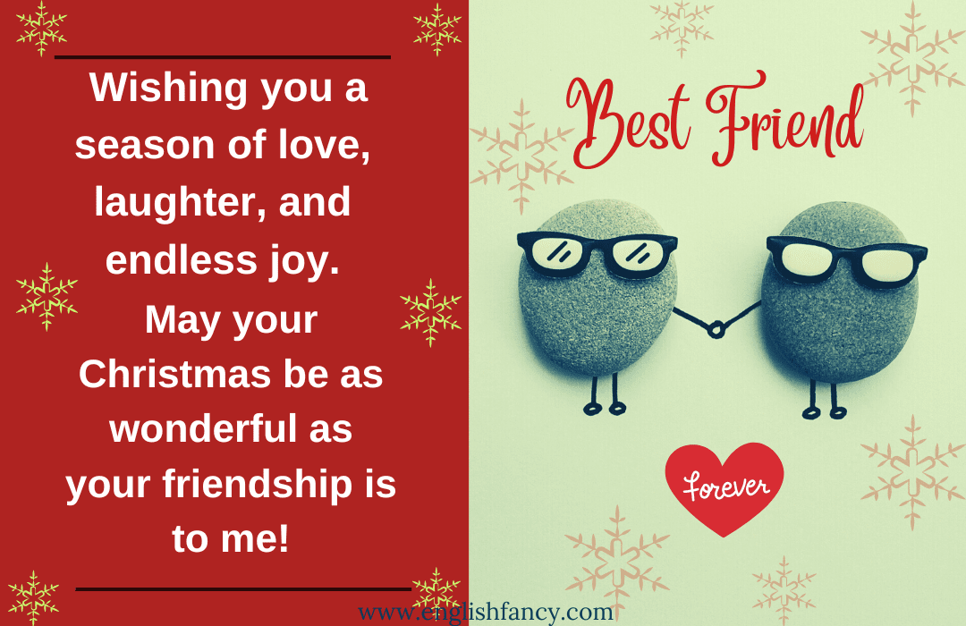 Christmas Wishes for Best Friend