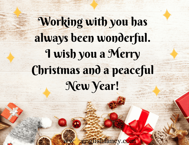 Christmas Wishes for Colleagues