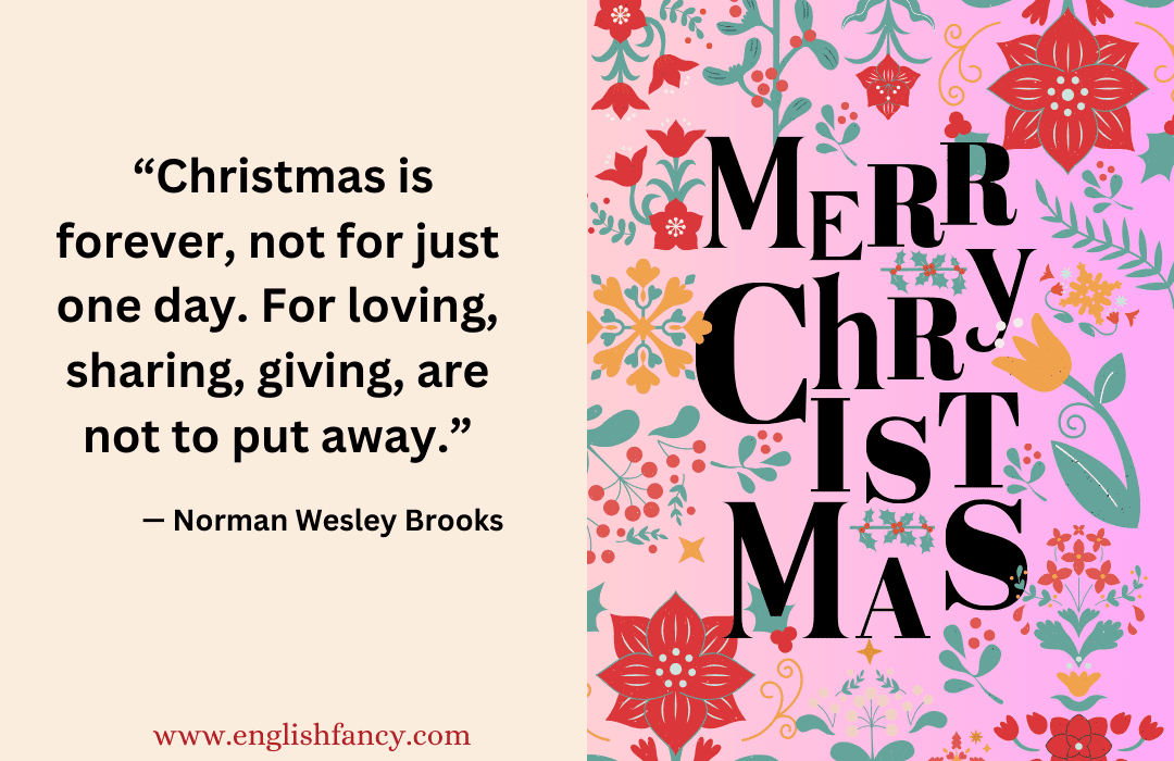 100 Best Christmas Quotes For Inspiration & Celebration EnglishFancy