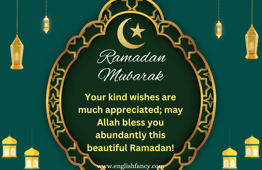 Respond to Ramadan Wishes